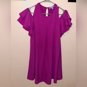 Dress. Purple pink. She + sky brand